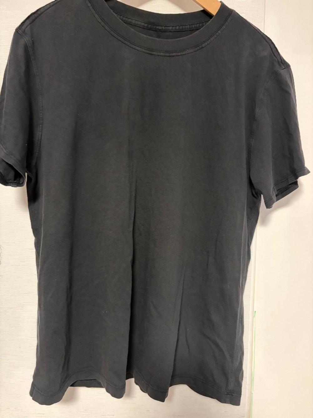 Lululemon Women All Yours Black Cotton Tee